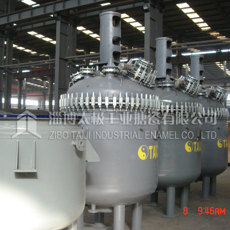 8000L-16000L开式搪玻璃反应釜