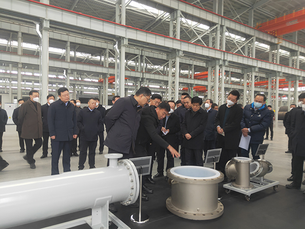 石家庄市市委书记马晓磊携市委市政府领导莅临指导